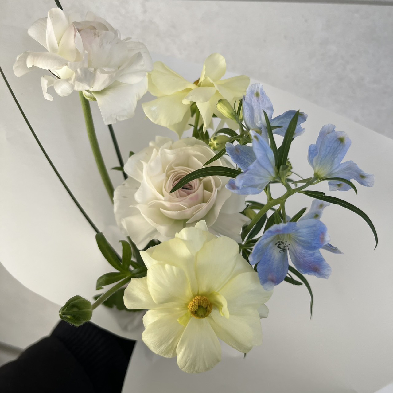 ブルー系ブーケ